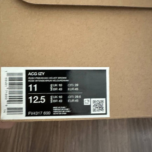 Nike ACG Izy Rush Pink sneakers size EU 45 new