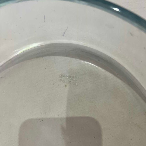 Marinex oval heat-resistant dish used 6x39x27