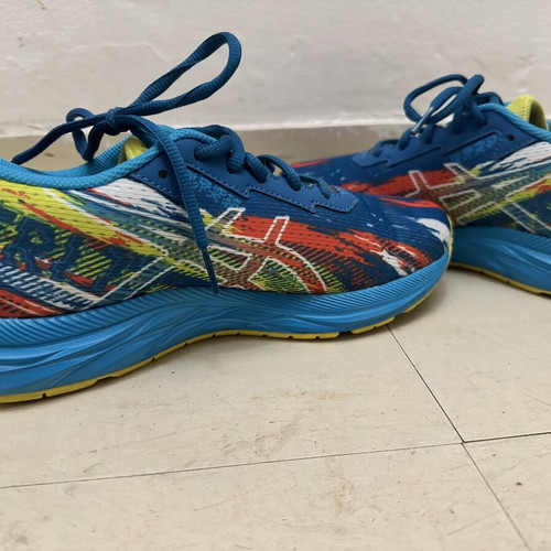 Asics Gel-Noosa Tri 13 GS athletic shoes, blue, size 39
