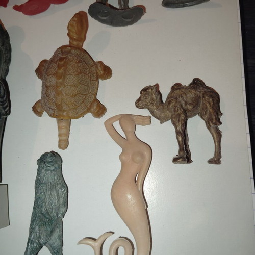 Vintage rare figures from the 70s, collectible old
