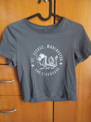 H&M gray blouse like new, size S