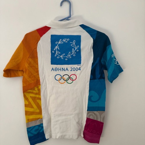 Adidas Athens 2004 Olympic Games shirt like new, size medium