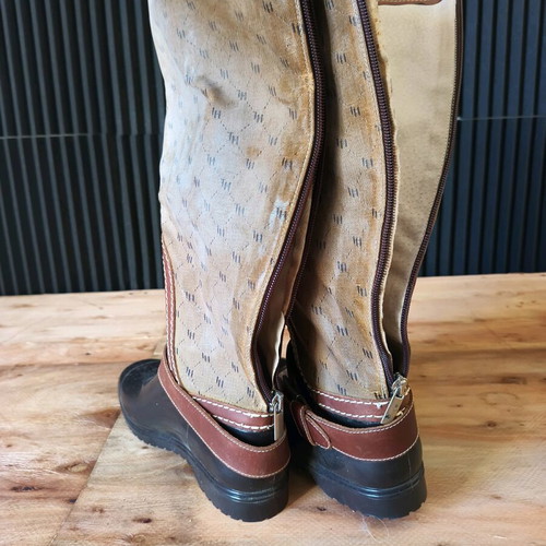 Tommy Hilfiger boots used, size EU 36, black and brown