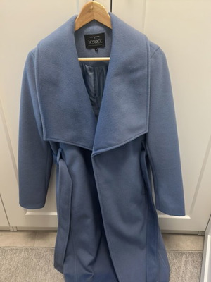Desiree blue-gray coat like new, size S