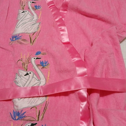 NEW ROBE SET + 2 TOWELS + TURBAN TOWEL FOR HAIR!