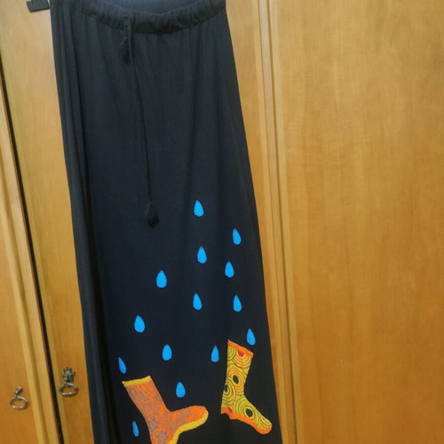 Handmade skirt like new size L-XL black