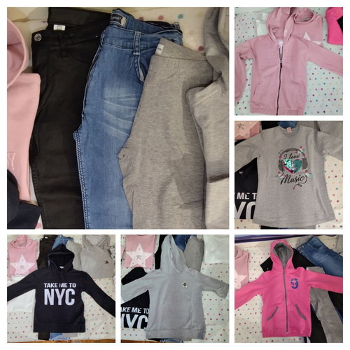 Clothing pack for 12 years old, 14 pieces, used, multicolor