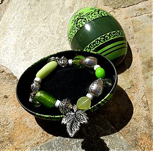 Green gift bracelet