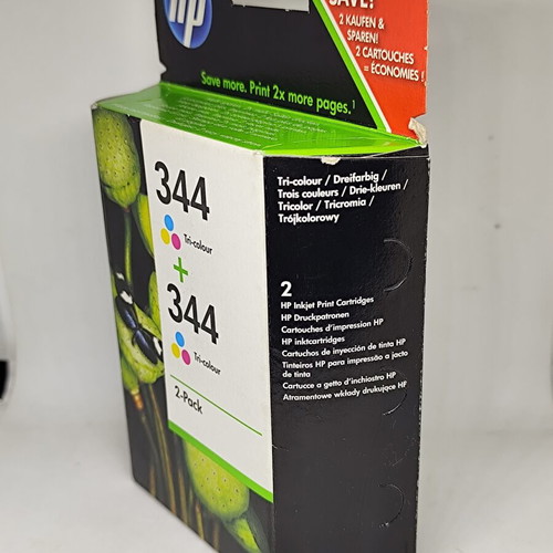 HP 344 Tri-colour Ink Cartridges 2-Pack new, sealed