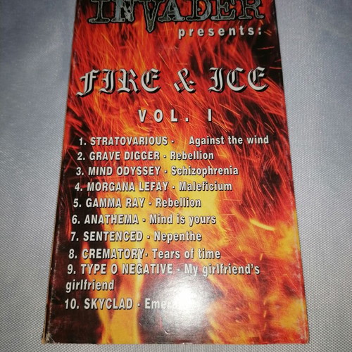 Metal Invader Fire and Ice vol. I cassette used, metal