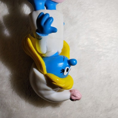 Smurfette figure Jakks Pacific 2009 used with movable joints
