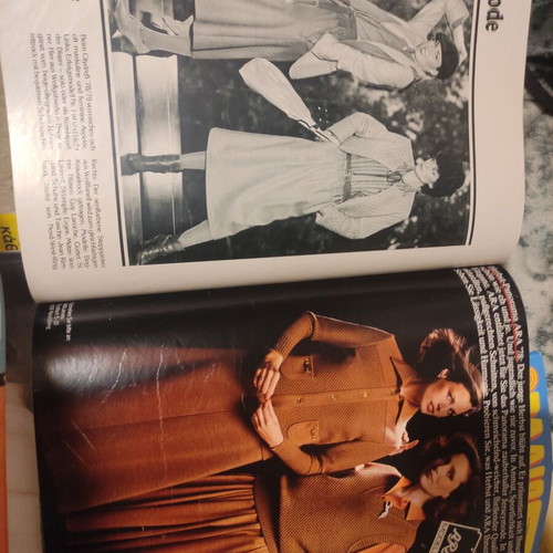 Burda International women's fashion magazine used, autumn-winter 1978-1979