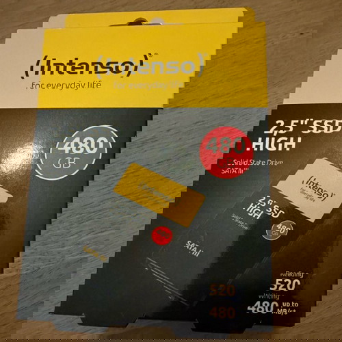 Intenso High Performance SSD 480GB 2.5'' SATA III καινούργιο