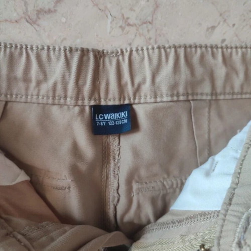 LC Waikiki beige bermuda shorts 7-8Y, 122-128cm