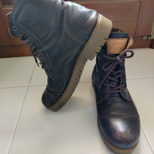 Pitbull leather boots brown like new size 39