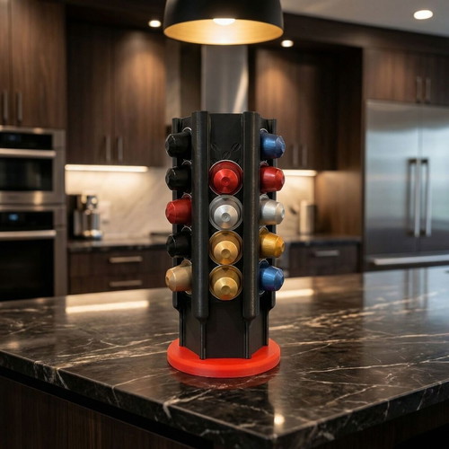 Nespresso capsule holder and organizer modern wavy design new