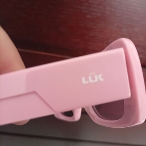 Mati Mati Sunglasses new, pink bubblegum color with case and cleaning cloth