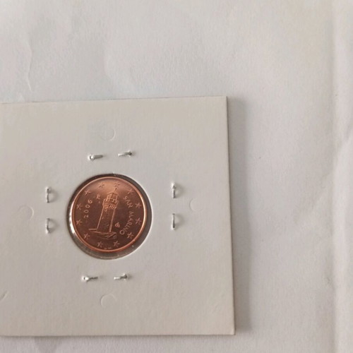 1 Euro Cent San Marino 2006 Uncirculated