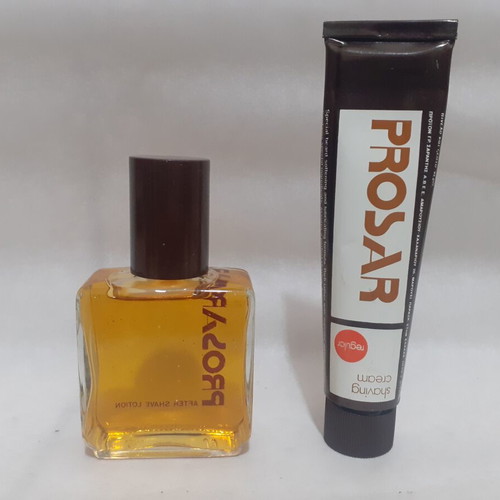 After Shave and Shaving Cream Prosar new, set