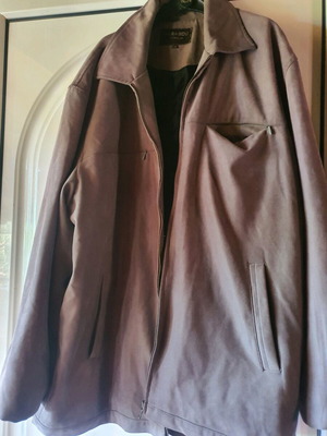 Marabou jacket in very good quality, size XXL, brown, like new