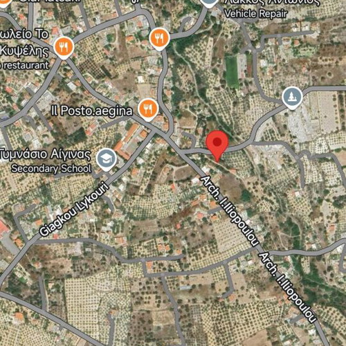 Land plot in Aegina Kypseli area, 492 m², buildable, corner
