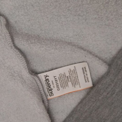 Superdry sweatshirt like new, gray, size M