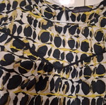 M&S Collection blouse with geometric print like new, size XL
