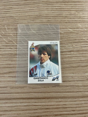 Αυτοκόλλητο Gianfranco Zola Ιταλία Panini Euro 1992 #250