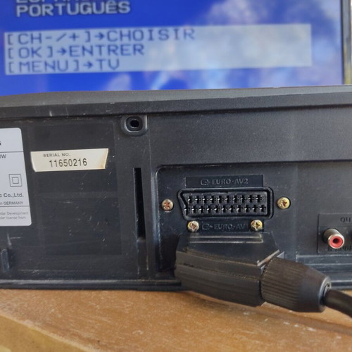 Sanyo VHR-778G VHS video player for parts