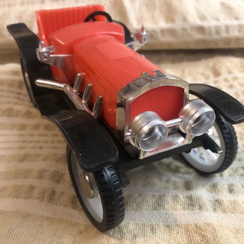 Collectible Russian vintage USSR toy car used, 19cm length