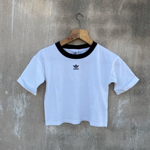 Adidas shirt authentic used, no S-M, white