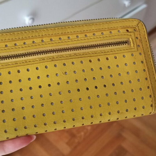 Juicy Couture wallet yellow used, summer style