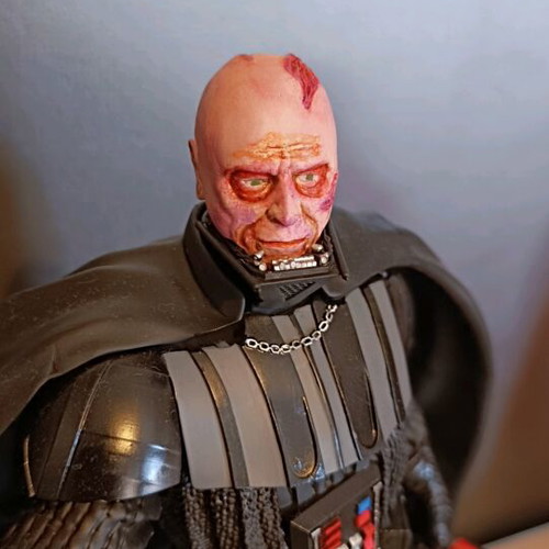 Darth Vader handcrafted resin figure new, custom made