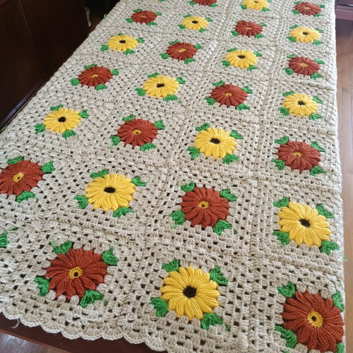 Handmade wool blankets like new, set of 3 with dimensions