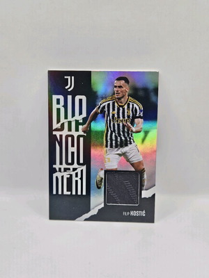 Topps Juventus Team Set Filip Kostic with match worn patch like new