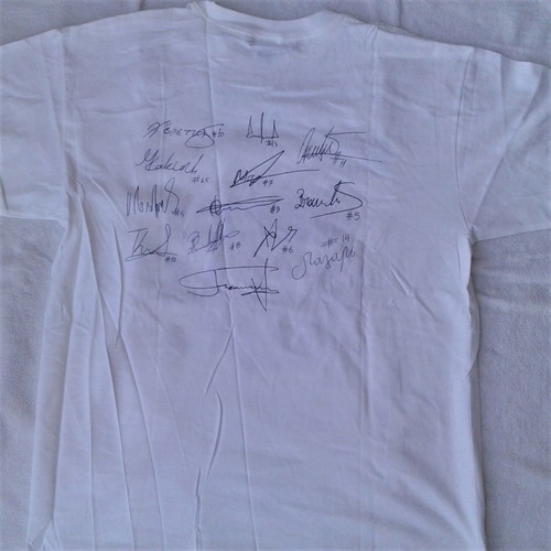 Hellas Basketball T-shirt authentic, new, European Champions 2005