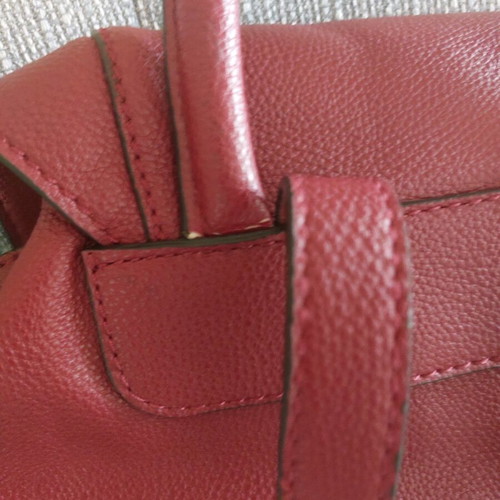 Guess backpack burgundy like new with minor handle wear
