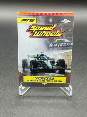 Topps Chrome F1 2025 Speed Wheels Lance Stroll καινούργιο
