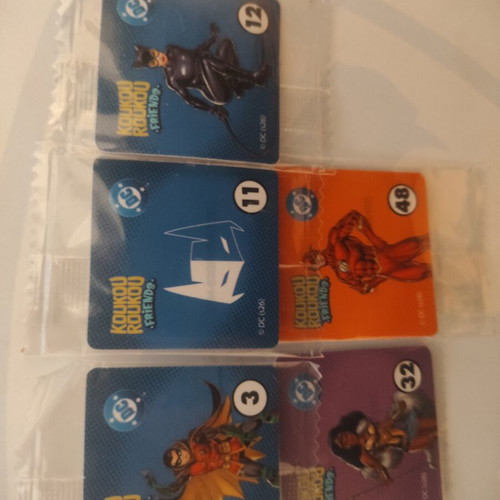 Koukouroukou Marvel Stickers set of 5 new sealed