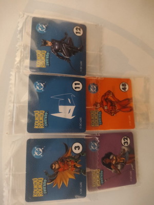 Koukouroukou Marvel Stickers set of 5 new sealed