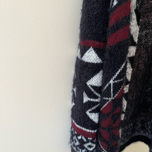 Long cardigan multicolor like new Toi&Moi