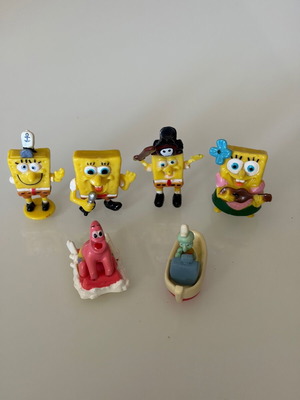 Kinder SpongeBob SquarePants figurines new