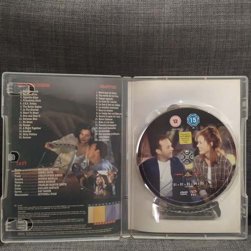 Speechless DVD used with Greek subtitles, comedy romance
