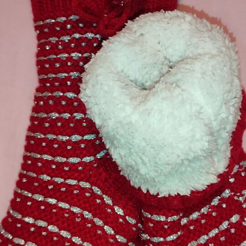 Christmas slipper socks new, size 35-38
