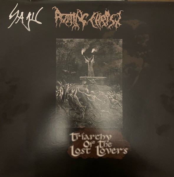 ROTTING CHRIST TRIARCHY OF THE LOST LOVERS ПОДПИСАНО ЛИЧНО ОТ САКИС