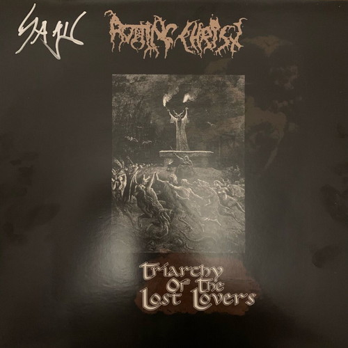 Rotting Christ Triarchy Of The Lost Lovers винил като нов, подписан от Сакис