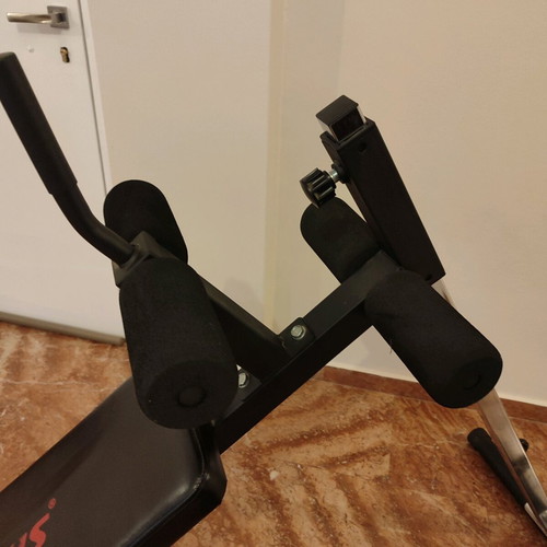 Adjustable abdominal bench with 10 levels like new