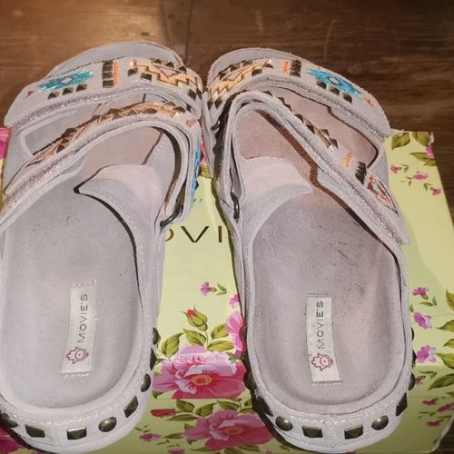 Movies sandals used, size 38, beige