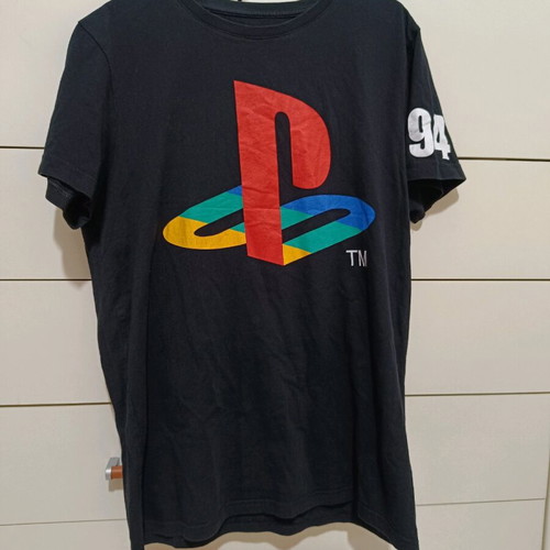 Playstation men's t-shirt like new, size M, black