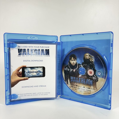 Valerian and the City of a Thousand Planets Blu-ray like new with English subtitles